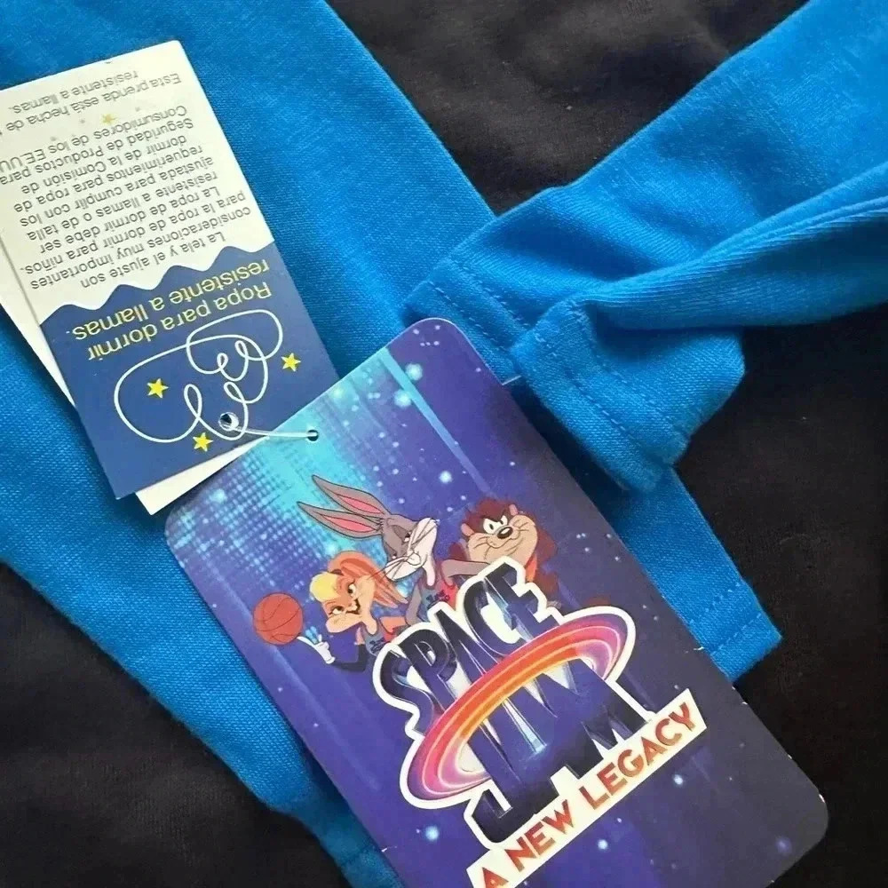 Space Jam pajamas kids set of 2 pajamas size 6 - Picture 3 of 5